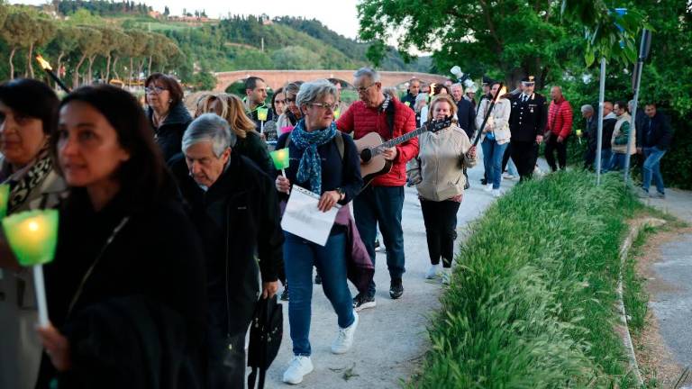 La fiaccolata La fiaccolata