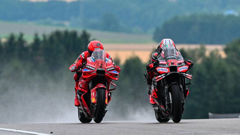 Marc Marquez e Marco Bezzecchi Marc Marquez e Marco Bezzecchi