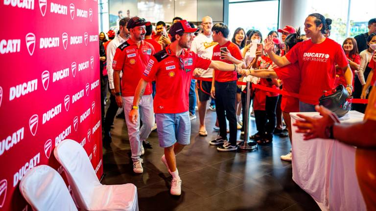 Enea Bastianini a Buriram Enea Bastianini a Buriram