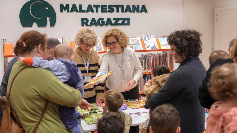 L’incontro questa mattina alla Malatestiana Ragazzi L’incontro questa mattina alla Malatestiana Ragazzi