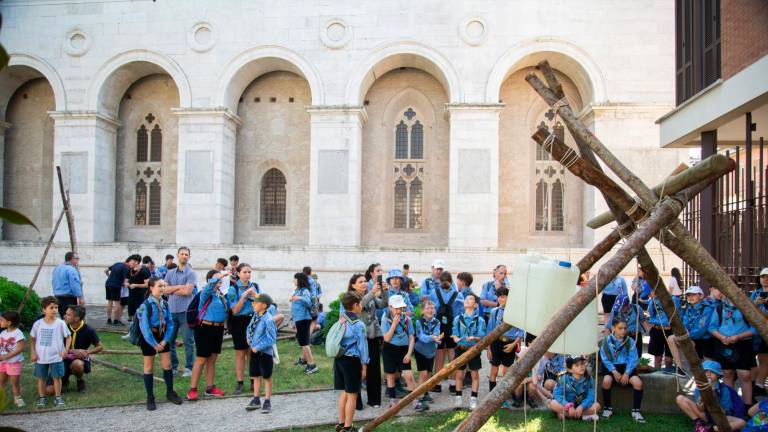 Rimini. Festa al parco per i primi cento anni degli scout Rimini. Festa al parco per i primi cento anni degli scout