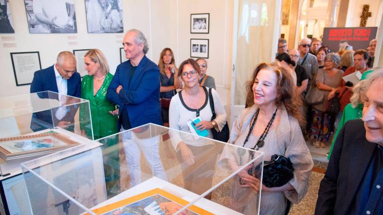 Stefania Sandrelli tiene a battesimo la mostra dedicata a Sordi al Grand Hotel di Rimini / GALLERY Stefania Sandrelli tiene a battesimo la mostra dedicata a Sordi al Grand Hotel di Rimini / GALLERY
