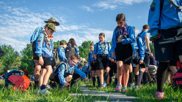 Rimini. Festa al parco per i primi cento anni degli scout Rimini. Festa al parco per i primi cento anni degli scout