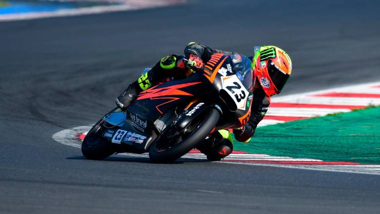 Il sarsinate Elia Bartolini, che torna al via della Moto3 nel Campionato Italiano Velocità (foto Fini) Il sarsinate Elia Bartolini, che torna al via della Moto3 nel Campionato Italiano Velocità (foto Fini)