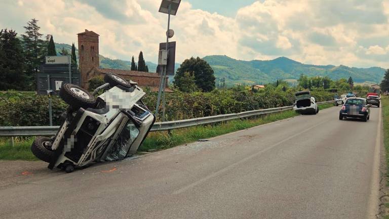 Brisighella. Scontro sulla Provinciale, un ferito al Bufalini Brisighella. Scontro sulla Provinciale, un ferito al Bufalini