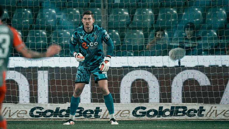 Jonathan Klinsmann, il migliore in campo allo stadio Zini di Cremona Jonathan Klinsmann, il migliore in campo allo stadio Zini di Cremona