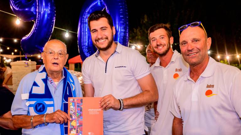Luigi Rescigno da 54 anni di fila viene in vacanza a Riccione Luigi Rescigno da 54 anni di fila viene in vacanza a Riccione