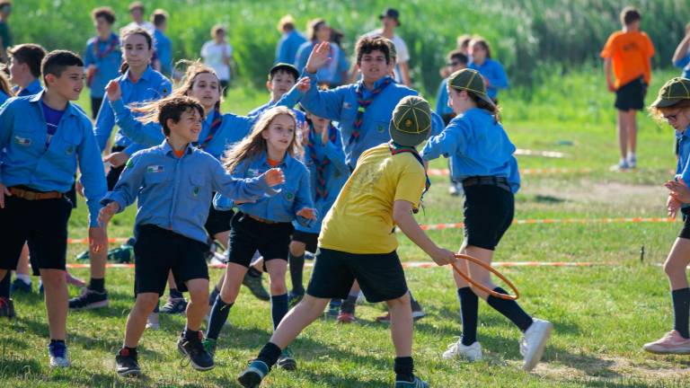 Rimini. Festa al parco per i primi cento anni degli scout Rimini. Festa al parco per i primi cento anni degli scout