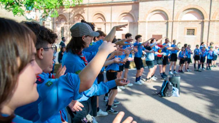 Rimini. Festa al parco per i primi cento anni degli scout Rimini. Festa al parco per i primi cento anni degli scout