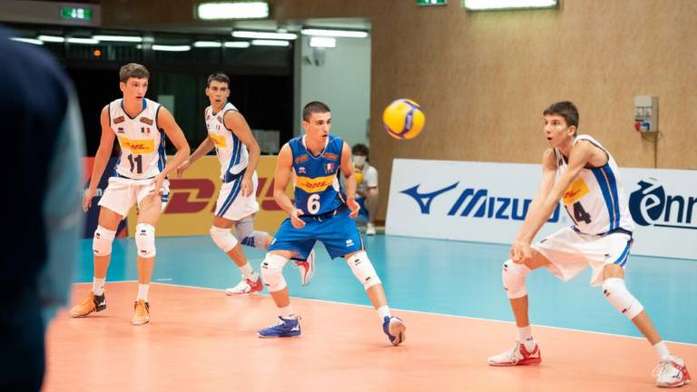 Volley, il cesenate Mattia Orioli campione d'Europa Under 18 Volley, il cesenate Mattia Orioli campione d'Europa Under 18