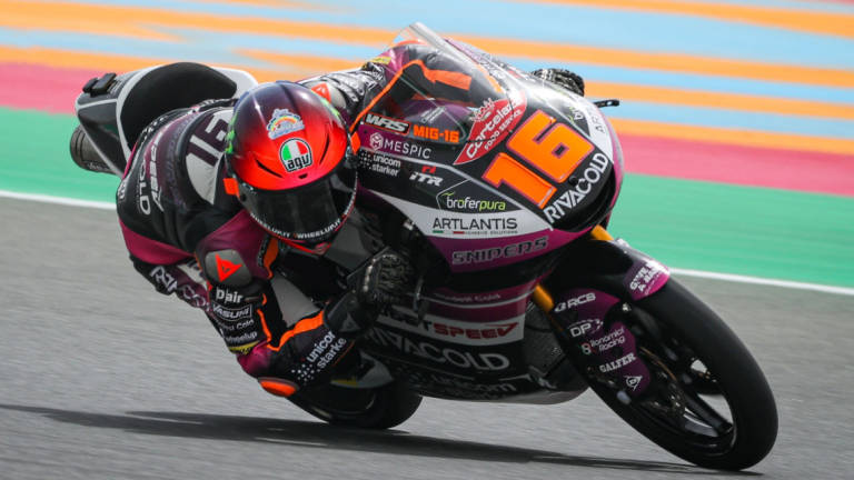 Moto3, Foggia in pole in Thailandia, Migno è solo 14° Moto3, Foggia in pole in Thailandia, Migno è solo 14°