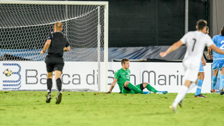 Calcio Under 21, San Marino beffato dalla Grecia Calcio Under 21, San Marino beffato dalla Grecia