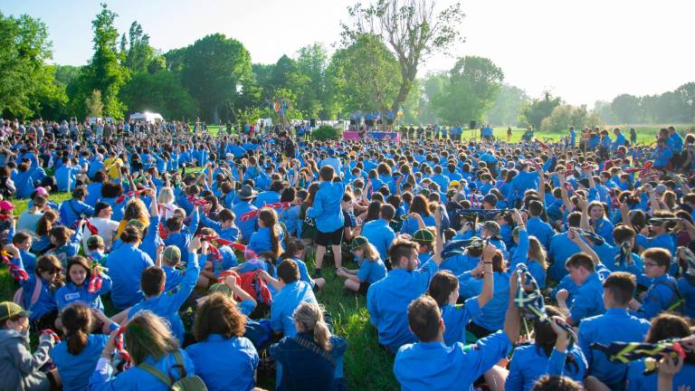 Rimini. Festa al parco per i primi cento anni degli scout Rimini. Festa al parco per i primi cento anni degli scout