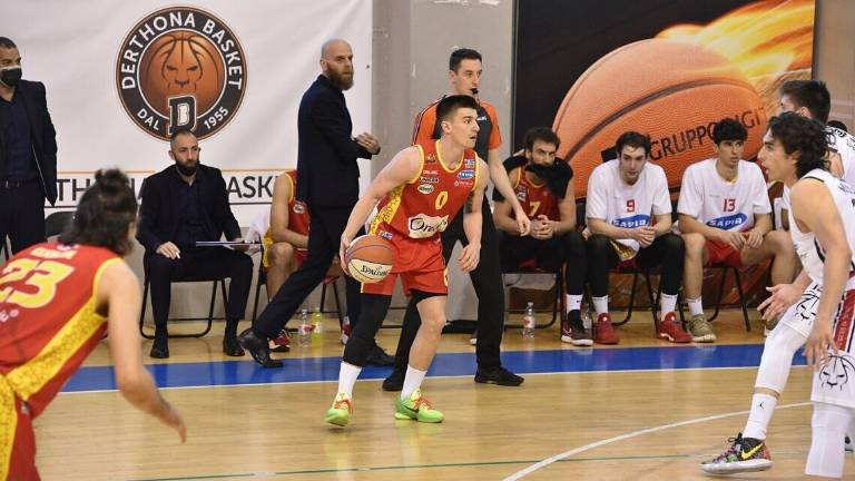 Basket A2 play-off, l'OraSì si blocca in volata con Tortona (83-69) Basket A2 play-off, l'OraSì si blocca in volata con Tortona (83-69)