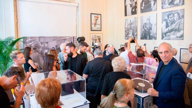 Stefania Sandrelli tiene a battesimo la mostra dedicata a Sordi al Grand Hotel di Rimini / GALLERY Stefania Sandrelli tiene a battesimo la mostra dedicata a Sordi al Grand Hotel di Rimini / GALLERY