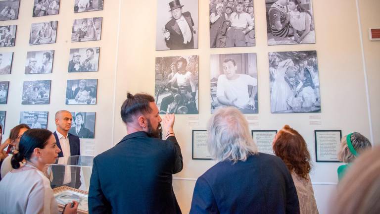 Stefania Sandrelli tiene a battesimo la mostra dedicata a Sordi al Grand Hotel di Rimini / GALLERY Stefania Sandrelli tiene a battesimo la mostra dedicata a Sordi al Grand Hotel di Rimini / GALLERY