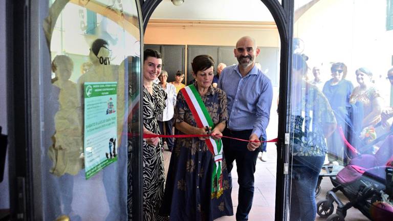 L’inaugurazione ieri mattina della sede dell’associazione L’inaugurazione ieri mattina della sede dell’associazione