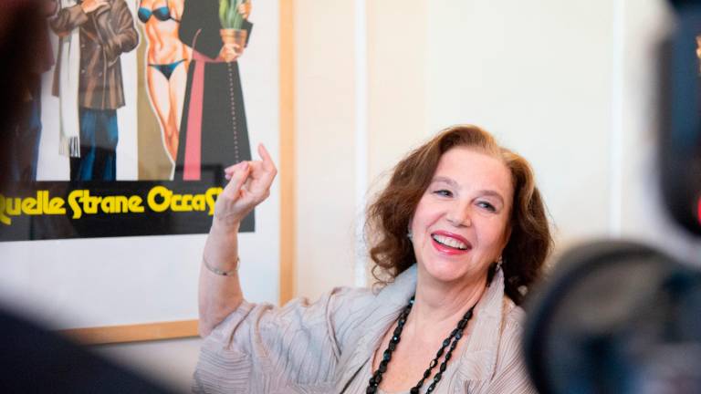 Stefania Sandrelli tiene a battesimo la mostra dedicata a Sordi al Grand Hotel di Rimini / GALLERY Stefania Sandrelli tiene a battesimo la mostra dedicata a Sordi al Grand Hotel di Rimini / GALLERY