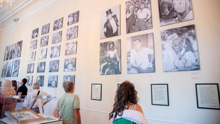 Stefania Sandrelli tiene a battesimo la mostra dedicata a Sordi al Grand Hotel di Rimini / GALLERY Stefania Sandrelli tiene a battesimo la mostra dedicata a Sordi al Grand Hotel di Rimini / GALLERY