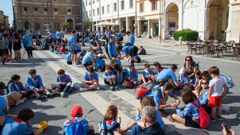 Rimini. Festa al parco per i primi cento anni degli scout Rimini. Festa al parco per i primi cento anni degli scout