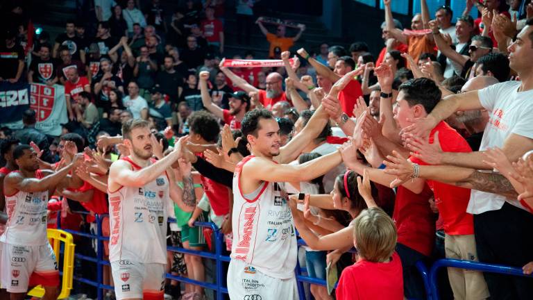 A2 semifinale play-off: RivieraBanca batte l’Unieuro in gara1 (75-69) A2 semifinale play-off: RivieraBanca batte l’Unieuro in gara1 (75-69)