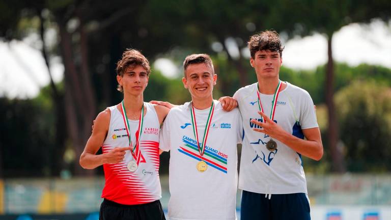 Atletica, come splende l’oro di Ricci ai tricolori Atletica, come splende l’oro di Ricci ai tricolori