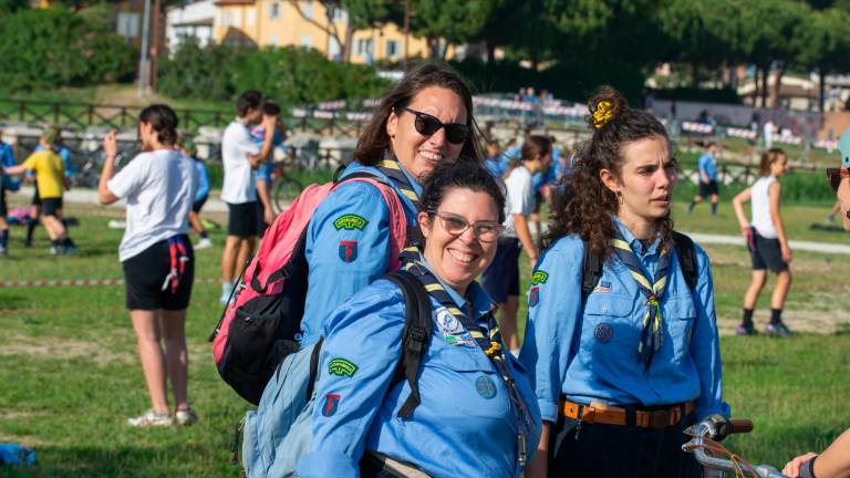 Rimini. Festa al parco per i primi cento anni degli scout Rimini. Festa al parco per i primi cento anni degli scout