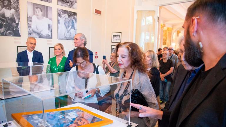 Stefania Sandrelli tiene a battesimo la mostra dedicata a Sordi al Grand Hotel di Rimini / GALLERY Stefania Sandrelli tiene a battesimo la mostra dedicata a Sordi al Grand Hotel di Rimini / GALLERY