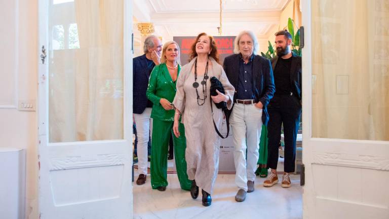 Stefania Sandrelli tiene a battesimo la mostra dedicata a Sordi al Grand Hotel di Rimini / GALLERY Stefania Sandrelli tiene a battesimo la mostra dedicata a Sordi al Grand Hotel di Rimini / GALLERY