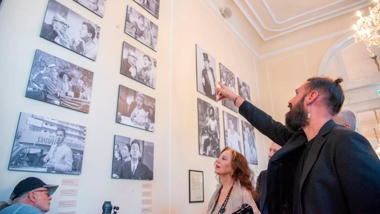 Stefania Sandrelli tiene a battesimo la mostra dedicata a Sordi al Grand Hotel di Rimini / GALLERY Stefania Sandrelli tiene a battesimo la mostra dedicata a Sordi al Grand Hotel di Rimini / GALLERY