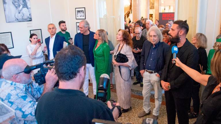 Stefania Sandrelli tiene a battesimo la mostra dedicata a Sordi al Grand Hotel di Rimini / GALLERY Stefania Sandrelli tiene a battesimo la mostra dedicata a Sordi al Grand Hotel di Rimini / GALLERY