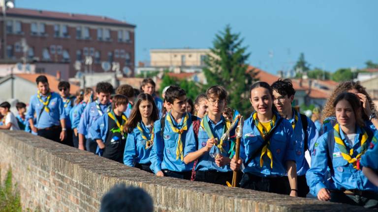 Rimini. Festa al parco per i primi cento anni degli scout Rimini. Festa al parco per i primi cento anni degli scout