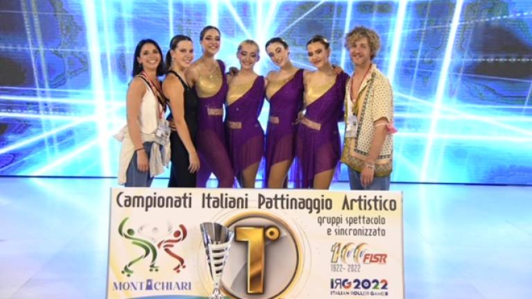 Pattinaggio a rotelle, il quartetto riminese Synapses è d'oro ai Roller Games Pattinaggio a rotelle, il quartetto riminese Synapses è d'oro ai Roller Games