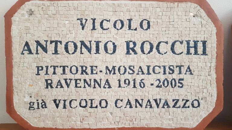 Ravenna, nasce il vicolo Antonio Rocchi Ravenna, nasce il vicolo Antonio Rocchi