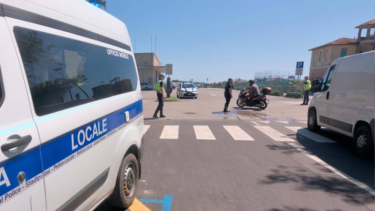 L’incidente del 24 maggio scorso (foto Massimo Fiorentini) L’incidente del 24 maggio scorso (foto Massimo Fiorentini)