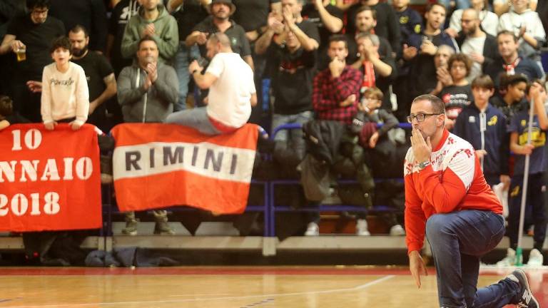 Basket A2, Ferrari: I play-off sono un premio per tutta Rimini Basket A2, Ferrari: I play-off sono un premio per tutta Rimini