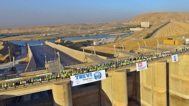 Cesena, premio internazionale alla Trevi per i lavori alla diga di Mosul Cesena, premio internazionale alla Trevi per i lavori alla diga di Mosul