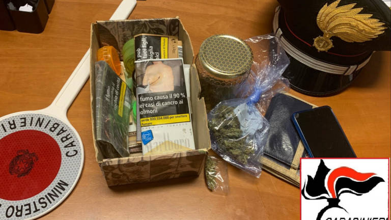 Villa Verucchio, litiga con la fidanzata e in casa gli trovano la marijuana Villa Verucchio, litiga con la fidanzata e in casa gli trovano la marijuana