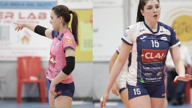 Volley B1 donne, la Clai Imola saluta Pelloni e Ferrari Volley B1 donne, la Clai Imola saluta Pelloni e Ferrari