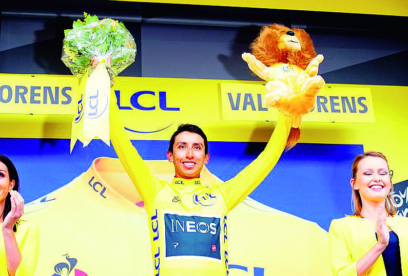 Ciclismo, Egan Bernal dalla Romagna al trionfo al Tour Ciclismo, Egan Bernal dalla Romagna al trionfo al Tour