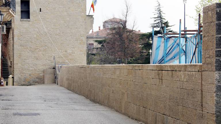 San Marino, le mura tornano all'antico splendore San Marino, le mura tornano all'antico splendore