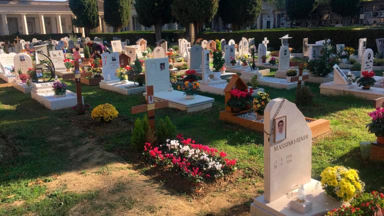 Furti al cimitero, spariti fiori e vetri dei lumini a Verucchio Furti al cimitero, spariti fiori e vetri dei lumini a Verucchio