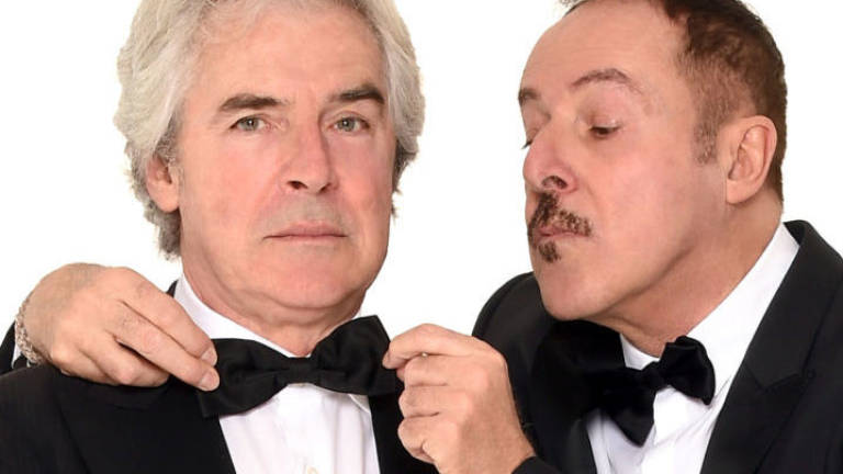Lopez e Solenghi, che show al Masini di Faenza Lopez e Solenghi, che show al Masini di Faenza