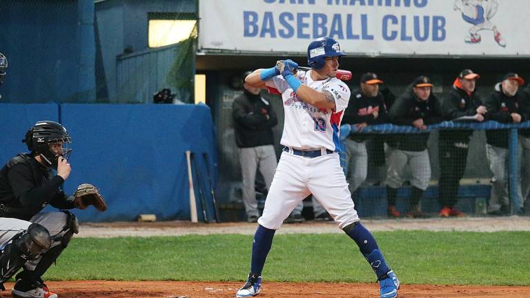 Baseball, San Marino supera nettamente Godo (8-1) Baseball, San Marino supera nettamente Godo (8-1)