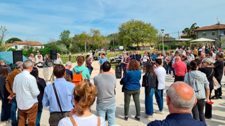 Santarcangelo, parco Macabucco: oltre 400 persone all’inaugurazione - Gallery