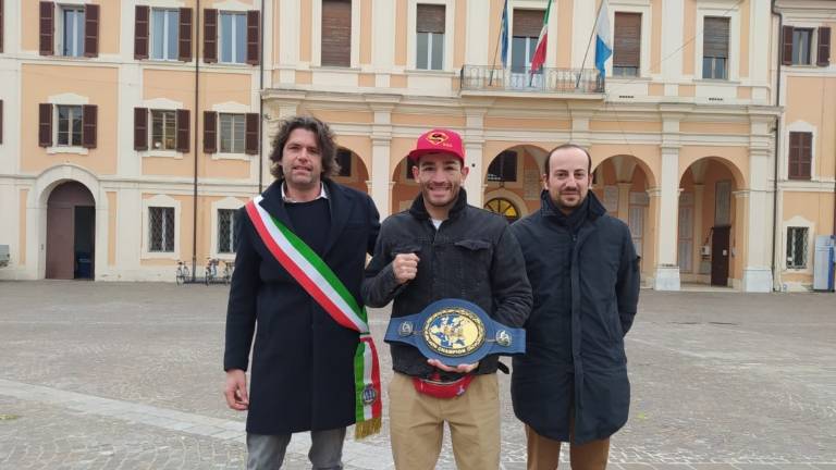 Boxe, il sindaco incontra Signani: Savignano è orgogliosa di te Boxe, il sindaco incontra Signani: Savignano è orgogliosa di te