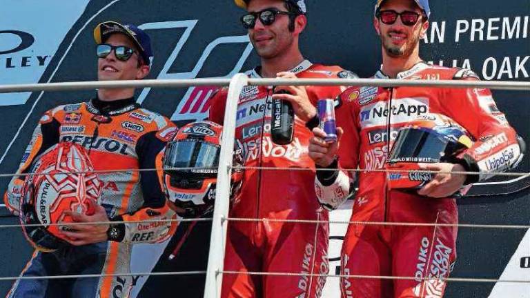 MotoGp, al Mugello tra i due litiganti la spunta Petrucci MotoGp, al Mugello tra i due litiganti la spunta Petrucci