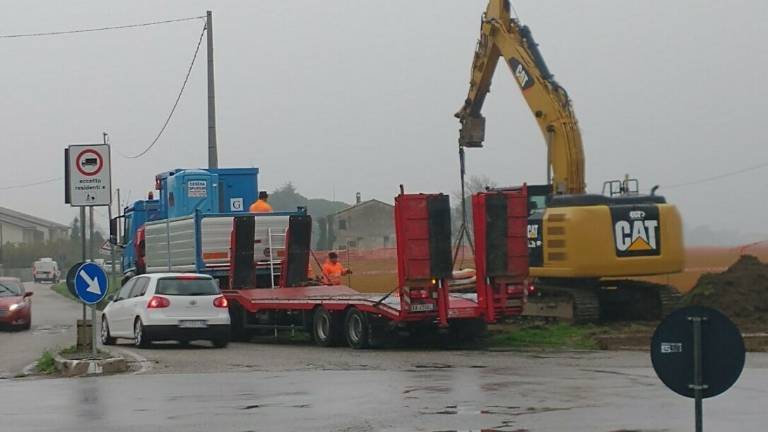 Cesena, partiti i lavori per la rotonda di Ruffio - Gallery Cesena, partiti i lavori per la rotonda di Ruffio - Gallery