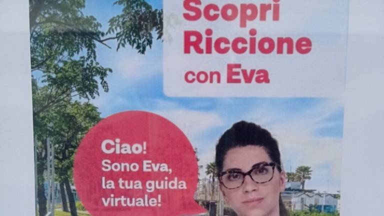 Eva, l'avatar riccionese che vi organizza la vacanza Eva, l'avatar riccionese che vi organizza la vacanza