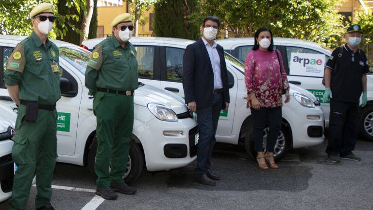 Consegnate le prime 17 auto alle Gev dell'Emilia Romagna Consegnate le prime 17 auto alle Gev dell'Emilia Romagna